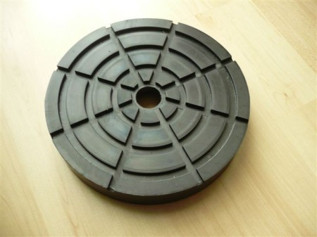 lift pad, rubber pad, rubber plate for Romeico H224 / FOG 449 lift (160mm x 27mm)