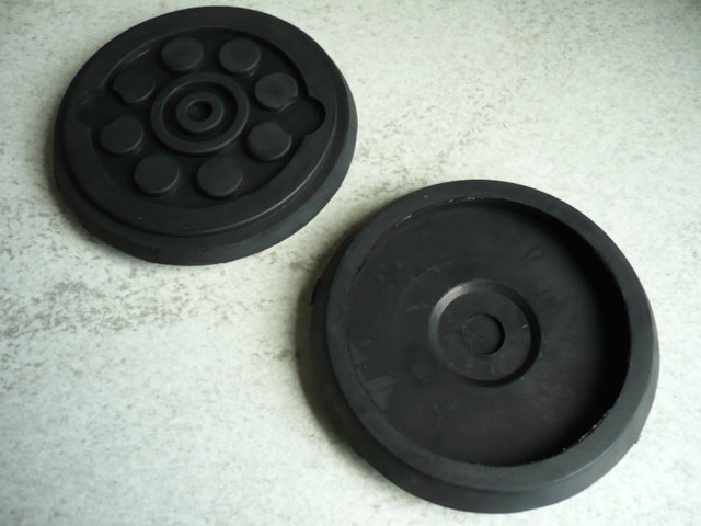 lift pad, rubber pad, rubber plate for Eurolift (128mmx22mm)