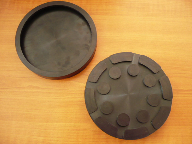 Rubber plate for receiving increasing MWH Consul lift Type H 301 (140mm x 22mm)