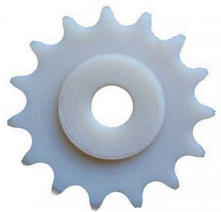 chain sprocket wheel for Romaico Typ H225 H226 H227 H230 H231 H232 lifts (plastic with 15 teeth)