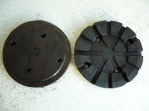 lift pad, rubber pad for autop/Stenhoj lift type Maestro (121mm x 18mm)