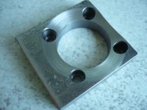 retaining plate, plate for lift nut or load nut zippo 2 post lift Type 1111 1401 1411 / 4 tons lift