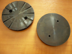 lift pad, rubber pad, rubber plate for Autec lift (120mm x 16mm, reinforced version)