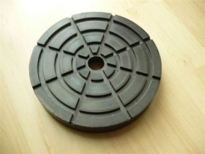 lift pad, rubber pad, rubber plate for 2 post lift (160mm x 28mm)