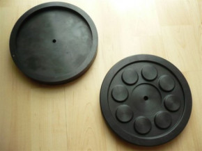 lift pad, rubber pad, rubber plate for Hofmann lift type GS 5.0 (160mm x 24mm)