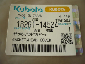 gasket head cove Kubota KX41 mini excavator 1626114520