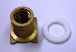 original safety nut + distance disc for Zippo Lift type 2030 2130 2135 2140 2040 (new version from year 2005)