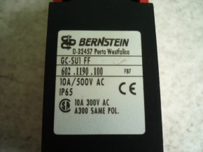 Bernstein limit switch limit switch limit switch roller lever limit switch GC-SU1 FF